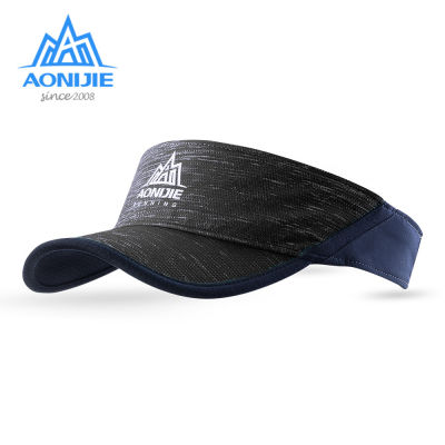 AONIJIE E4080ฤดูร้อนบังแดดหมวกหมวกกีฬาชายหาดกอล์ฟตกปลามาราธอนที่มีสายรัดปรับระดับป้องกันรังสียูวีแห้งเร็วน้ำหนักเบา