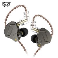 KZ ZSN Pro In Ear Earphones 1BA+1DD Hybrid Technology Hifi Bass Earbuds Monitor Metal Headphones Sport Noise Cancelling Headset Over The Ear Headphone