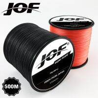 JOF X8 500เมตร22-88LB เอ็นตกปลาแข็งแรงมากเส้น8เส้นเส้นเส้นแนวเส้นม้วนเชือกประมงญี่ปุ่น