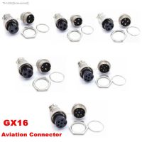 ◕☸♣ 1 set GX16 2/3/4/5/6/7/8/9/10 Pin Male Female 16mm L70-78 Circular Aviation Socket Plug Wire Panel Connector