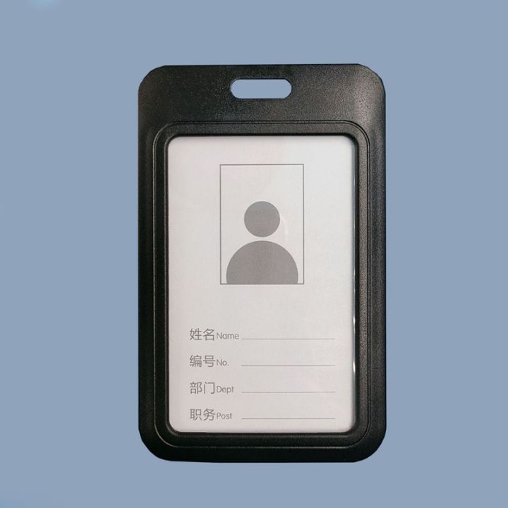 candy-color-plastic-slide-badge-holder-id-tag-single-side-transparent-employee-work-pass-card-case-working-permit-cover-sleeve