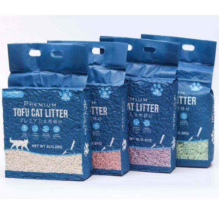 GigglesPh Premium Tofu Cat Litter 6L/2.2kg Lazada PH