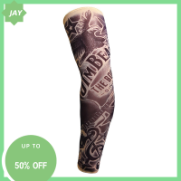 ?【Lowest price】Jay แขนอุ่น unisex Quick DRY UV Protection outdoor ชั่วคราวปลอมวิ่งแขนแขนแขน Skin proteive NYLON TATTOO Sleeves ถุงน่อง