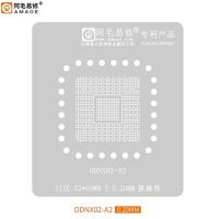 ODNX02-A2 BGA ลายฉลุสําหรับ Nintendo Switch CPU Reballing IC Pin Solder Tin Plant Net Welding Template Amaoe Stencil Square Hole