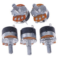 Sun 5pcs SWITCH Carbon Potentiometer B500K WH138-4 OHM SINGLE Linear พร้อมสวิทช์