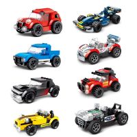 Speed Champions Creative Super Racing Car MORGAN PLUS8 Mini Cooper F1 G20R Dodge Charger F-150 Building Blocks Bricks Kids Toys Building Sets