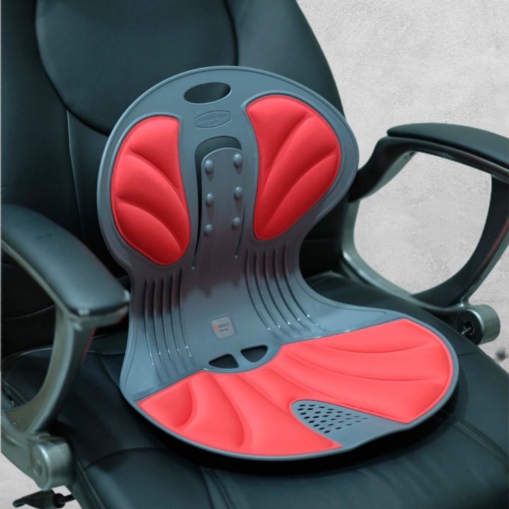 ibrace-back-support-chair-เก้าอี้พยุงหลัง-back-chair-รุ่น-smart-posture-เนื้องผ้าบางเบา-ใส่สบาย-มีร่องช่วยระบายอากาศ-very-comfy-and-wider-curble