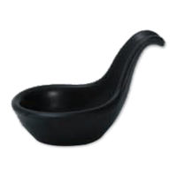 เอโร่ ถ้วยทรงช้อน สีดำ : aro Jumbo Spoon #BLACK