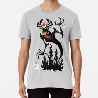 Cartoon network Samurai Jack mens 100% cotton round neck short -sleeved T-shirt