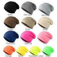 【YD】 Soft Modal Material Beanie Thin Cotton Man Non-allergic Hat Cap Womens Winte