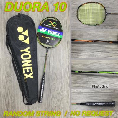 ขายดี Egxtrb - DUORA 10 ISOMETRIC YONEX ไม้แบดมินตัน Strung Duo-10 4UG5 85กรัม/24lbs โมดูลคาร์บอนกราไฟท์สูง