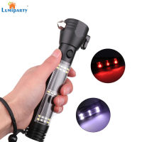 LumiParty ไฟไฟฉายฉุกเฉินมัลติฟังก์ชั่นแบบชาร์จไฟได้ USB ไฟฉาย Led พลังแสงอาทิตย์พลังงาน