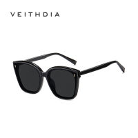 VEITHDIA แว่นตากันแดดยูวีหลักฐานโพลาไรซ์ใหม่แว่นกันแดดทรงตาแมวสำหรับทุกเพศ PS6603