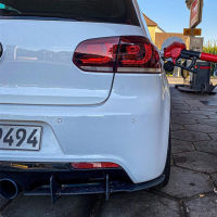 [In stock] บังคับ Volkswagen Golf 6R สูง 6R Golf MK6 R การปรับเปลี่ยนมีดสปอยเลอร์ด้านหลัง