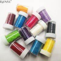 12jars(=12 Colors) x 3D New Flocking Velvet Villus Powder for For Manicure DIY UV Gel Polish Makeup Craft Nail Art Tips