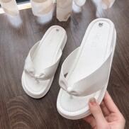 Dép lê nữ kẹp ngón độn đế 3p da dúm êm chân bền đẹp đủ 4 màu