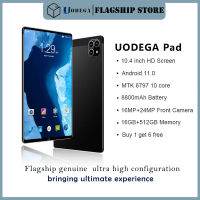 [ซื้อหนึ่งแถมหก] 2023 UODEGA A9 แท็บเล็ตพีซี 10.4 นิ้ว 4G/5G แท็บเล็ตพีซีหน้าจอ Dual SIM Android 11.0 Full HD ราคาแท็บเล็ตพีซีคุณภาพเสียงคมชัดสุดๆ