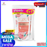 ลักส์ ครีมอาบน้ำ คูลลิ่งพีช 400มล.X2ผลิตภัณฑ์ดูแลผิวLUX SHOWER CREAM COOLING PEACH 400ML.X2