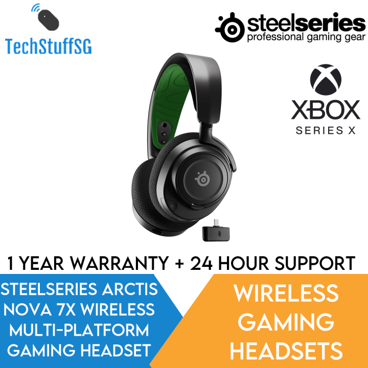 SteelSeries Arctis Nova 7X Wireless Multi-Platform Gaming & Mobile ...