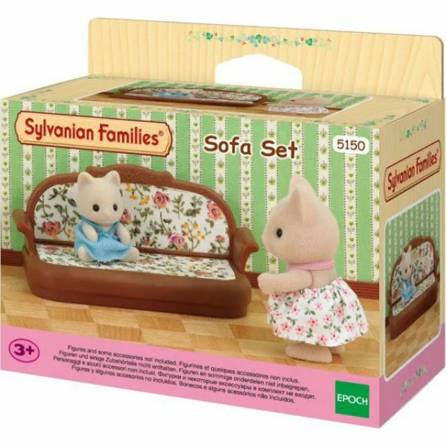 sylvanian families sofa set