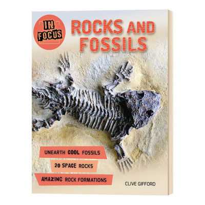 In focus rocks and fossils childrens Popular Science Encyclopedia English Edition Original English book