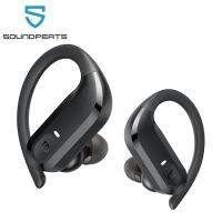 Soundpeats S5 Over-Ear-Ear-Hooks หูฟังไร้สายบลูทูธ 5.0 พร้อมตัวควบคุมแบบสัมผัส Ipx7 กันน้ํา 12 มม.