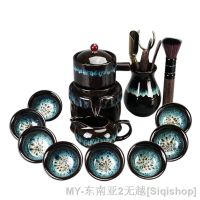 【hot】☑ High-end kung fu tea set Chinese porcelain teapot and complete travel ceremony