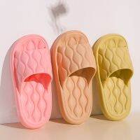 EVA Round Head Open Toes Women Slippers 2023 Summer Non-Slip Beach Shoes Fashion Designer Bathroom Home Shoes