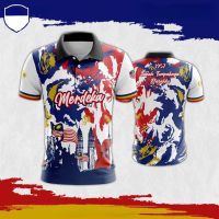 (Collar) Baju Merdeka 2023 Edition Negaraku Malaysia Size S-5XL