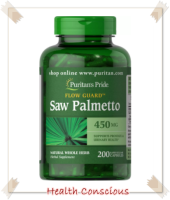 Puritans Pride Saw Palmetto 450 mg / 200 Capsules