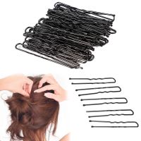 【cw】 50pcs/set Hair Waved U shaped Bobby Pin BarretteGrip Clip HairpinsMetal Hair AccessoriesBun Dropshiping