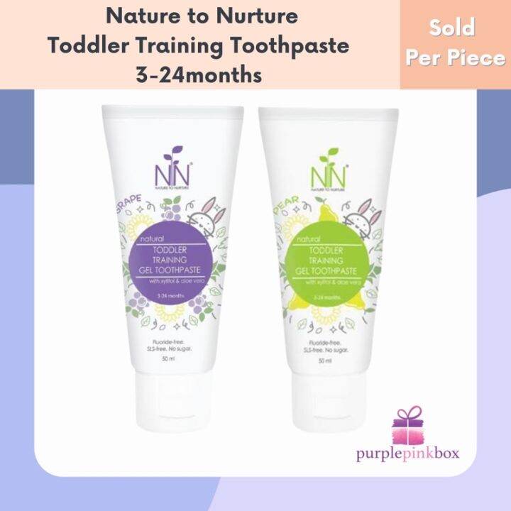 Nature to Nurture Training Gel Toothpaste 50ml Lazada PH
