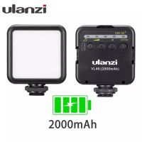 Ulanzi VL49 6W Mini LED Video Light 2000mAh Built-in Battery 5500K Photographic Lighting Vlogging ไฟ LED เพิ่มแสงสว่าง