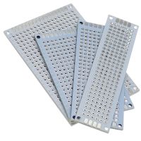 【YF】✓﹉✘  20pcs/lot PCB Prototype Board Circuit Protoboard Stripboard Prototyping Veroboard 2X8 3X7 4X6 5X7 5Pcs white