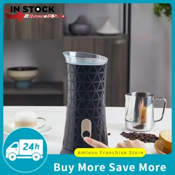 Multifunction Electric Milk Frother Milk Steamer Creamer Milk Heater with  New Foam Density for Latte Cappuccino Hot Chocolate