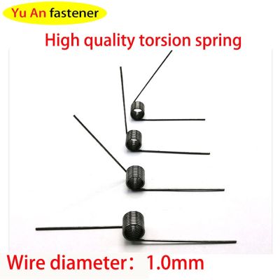 V-Spring  1.0 Wire Diameter Torsion Small Torsion Spring  Hairpin Spring  180/120/90/60 Degree Torsion Torsion Spring   10pcs Electrical Connectors