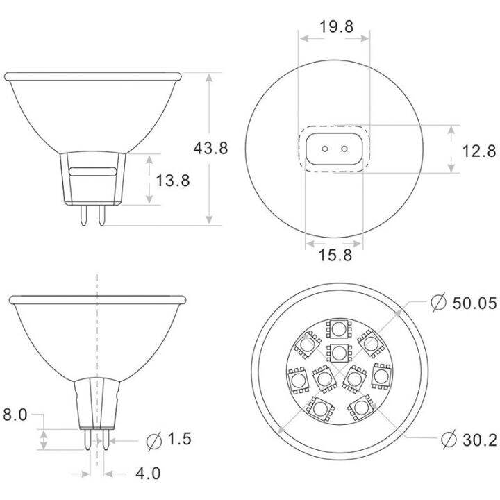 2023-hot-lan84-หลอดไฟ10led-mr16หรี่แสงได้หลอดไฟ-smd-แบบ-bi-pin-โคมไฟ-led-2w-20w-spotlight12v-led-เทียบเท่า24v-10ชิ้น-ล็อต