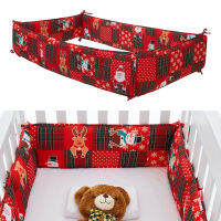 4pcs Crib Children Pad Sets Cotton Lining Prevent Bumperless Crib Bedding Set For Baby Children Lining