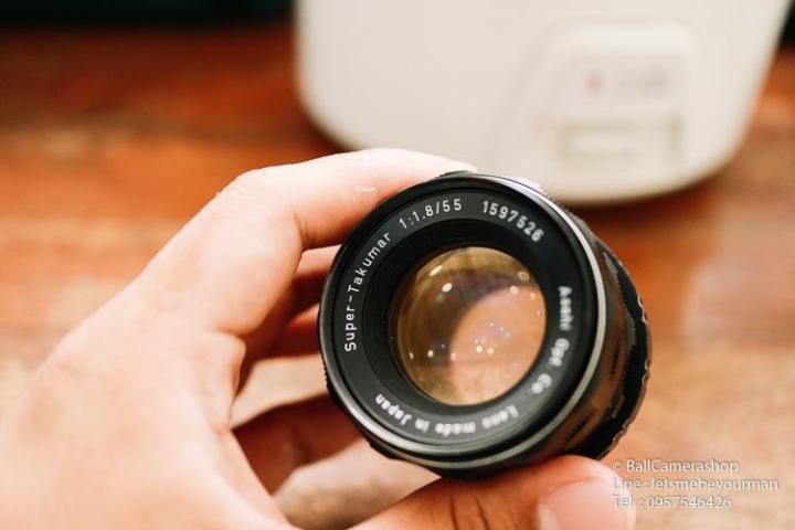 ขายเลนส์มือหมุน-takumar-55mm-f1-8-serial-1597526-for-olympus-panasonic-mirrorless