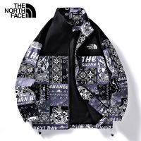 ! The North Face ! เสื้อแจ็กเก็ต ทรงหลวม สวมใส่สบาย แฟชั่นทันสมัย สําหรับคู่รัก