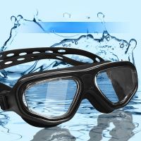 Adult Men  Anti Fog High-definition Transparent Large Frame Professional Swimming Goggles  Goggles  and Diving Goggles Goggles