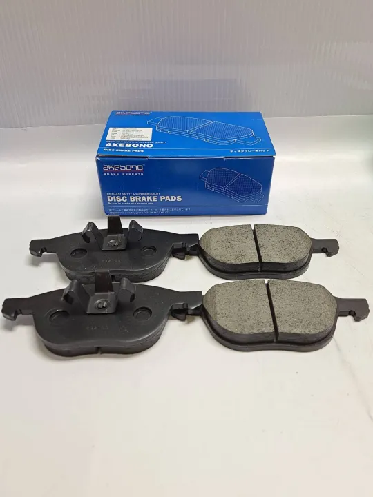 ผ้าเบรคหน้า AN-717K BRAKE PAD MAZDA3 03-13 (BK/BL) (FT) AKEBONO JAPAN ...
