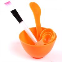 4-in-1 Face Mixing Bowl Set DIY Facial Mixing Bowl Brush Spoon Stick Face Mixing Tool Sets