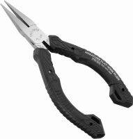 ENGINEER PS-04 Compact Precision Compact Flat Nose, Long Nose Pliers, Professional Grade, ESD Safe with Carbon Steel Jaws