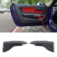 Car Door Handle Armrest Decoration Cover Trim for Ford Mustang 2015-2021 Accessories (ABS)