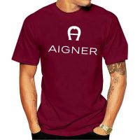 T-shirt เสื้อยืดคอกลม พิมพ์ลายโลโก้ Aigner แฟชั่นใหม่ สําหรับผู้ชายS-5XL  RGOF