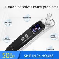 Blackhead Remover Vacuum Face Nose Acne Black Dot Pimple Cleaner Pore Machine With 6 Head Skin Care Tools USB Charging 20#55