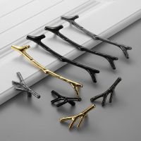 Creative Tree Branch Twig Novelty Handle For Furniture Kitchen Cabinet Cupboard Door Pull Wardrobe Dresser Drawer Knob Hardware Door Hardware Locks