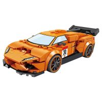 Famous Car Model Building Blocks Racing Vehicle Bricks Assembly Toys for Boys Gifts Building Sets