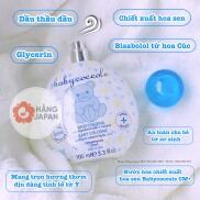 Nước Hoa cho Bé Babycoccole 0M+ Chiết Xuất Hoa Sen 100ml